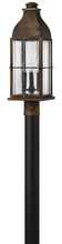 Hinkley 2041SN - Hinkley Lighting Bingham Series 2041SN Exterior Post Lantern (Incandescent or LED)