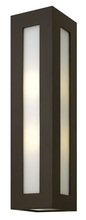 Hinkley 2195BZ-LED - Hinkley Lighting Dorian Series 2195BZ-LED Exterior Wall Bracket (Incandescent or LED)