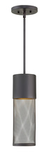 Hinkley 2302BK - Hinkley Lighting Aria Series 2302BK Exterior Hanging Lantern (Incandescent or LED)