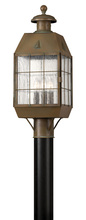 Hinkley 2371AS - Hinkley Lighting Nantucket Series 2371AS Exterior Post Lantern