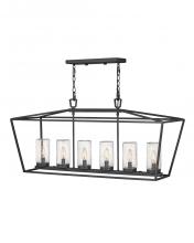 Hinkley 2569MB - Hinkley Lighting Alford Place Series 2569MB Exterior Linear Chandelier (Incandescent or LED)