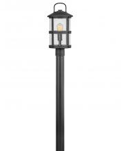 Hinkley 2687BK - Hinkley Lighting Lakehouse Series 2687BK Exterior Post Lantern (Incandescent or LED)