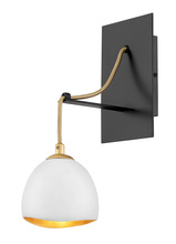 Hinkley 35900SHW - Hinkley Lighting Lisa McDennon Collection "Nula" Series 35900SHW Wall Sconce