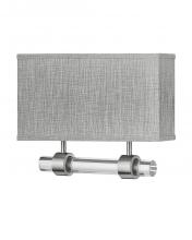Hinkley 41603BN - Hinkley Lighting &#34;Luster Heathered Gray&#34; Series 41603BN ADA Compliant LED Wall Sconce