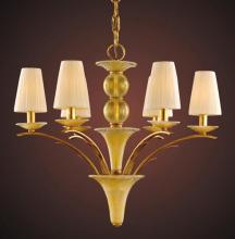 ELK Home 6171/6 - 6 Light Chandelier In Gold Leaf And Gold Acce