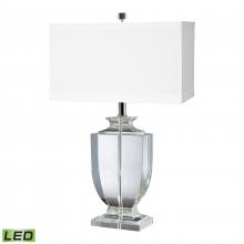 ELK Home 722-LED - Crystal 27&#39;&#39; High 1-Light Table Lamp - Clear - Includes LED Bulb