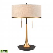 ELK Home D4067-LED - Magnifica 22&#39;&#39; High 2-Light Table Lamp - Black - Includes LED Bulbs