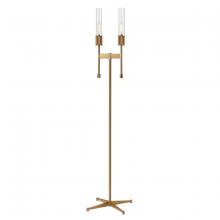 ELK Home H0019-9577 - Beaconsfield 65&#39;&#39; High 2-Light Floor Lamp - Aged Brass