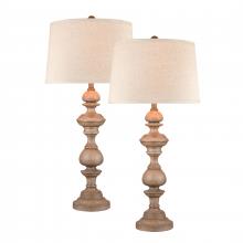 ELK Home S0019-8046/S2 - Copperas Cove 36&#39;&#39; High 1-Light Table Lamp - Set of 2 Washed Oak