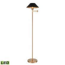 ELK Home S0019-9605-LED - Arcadia 63&#39;&#39; High 1-Light Floor Lamp - Aged Brass - Includes LED Bulb